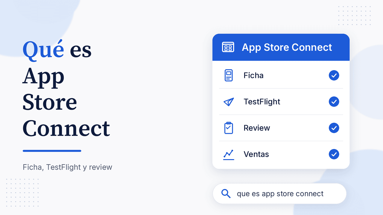 Portada del artículo Qué es App Store Connect