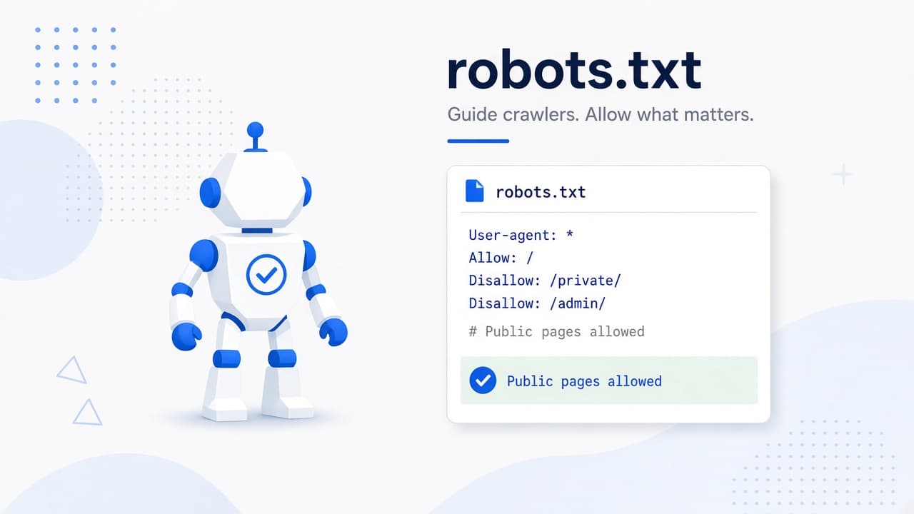 robots.txt para el sitio de una app